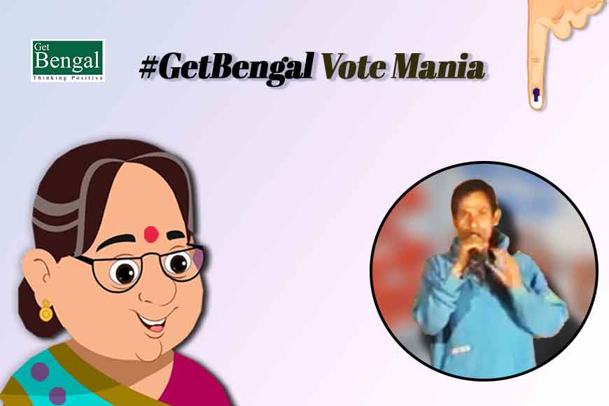 Horbola art of Bengal being used in poll campaigns