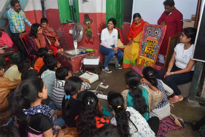 Kolkata girl from London University launches innovative TB awareness through putul naach!