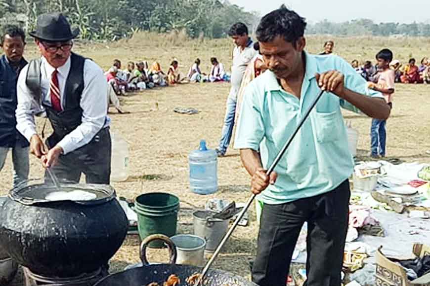 Raju ‘Joker’who brings a smile to the poor of North Bengal