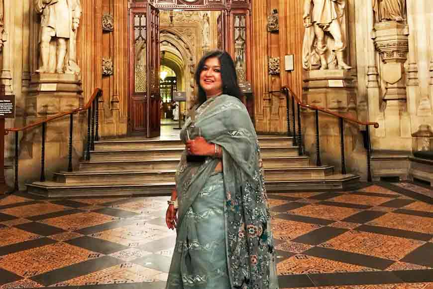 Sahana Bajpaie gets Bengal’s Pride Award at United Kingdom Parliament