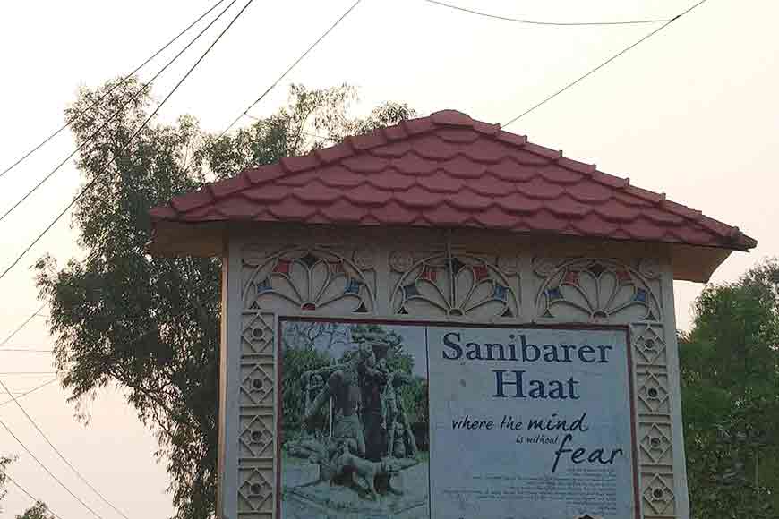 Santiniketan’s Shonibarer Haat has lost its old-world charm