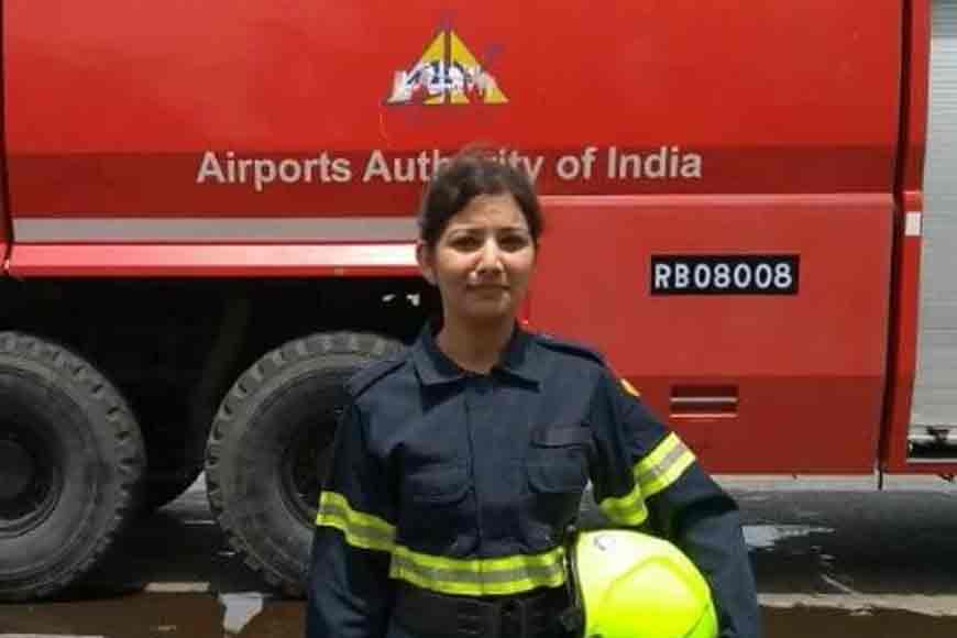 First woman firefighter at Indian airport is from Bengal