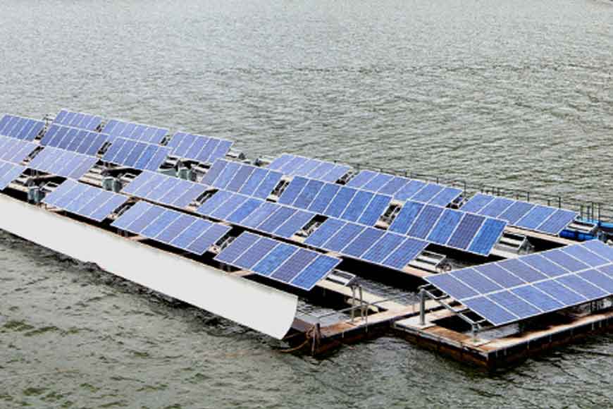 South Asia’s biggest floating solar power plant in Bengal