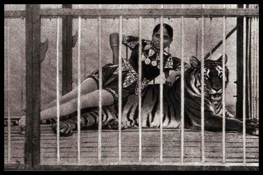 Child of a sex worker, Sushila Sundori showed tiger stunts a century back