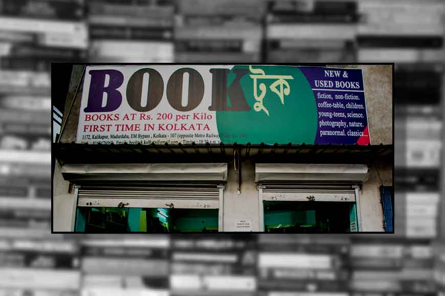 Bookstore in Kolkata selling books in kilos!